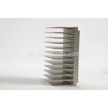 Perfiles de aluminio de pared de cortina anodizada personalizada
